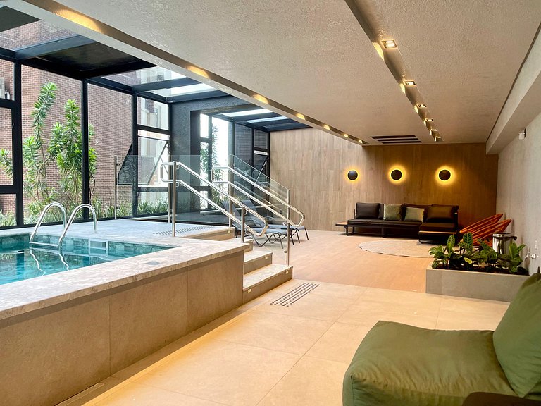 Estúdio encantador! Vista privilegiada!