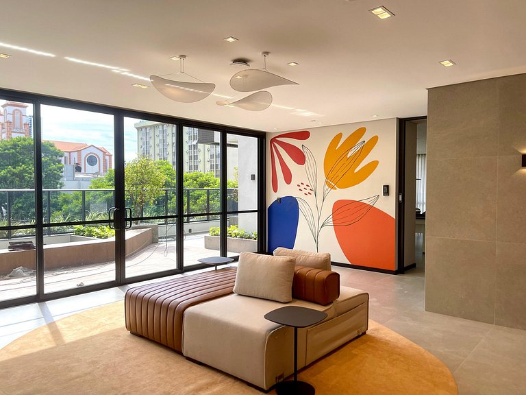 Estúdio com vista encantadora!