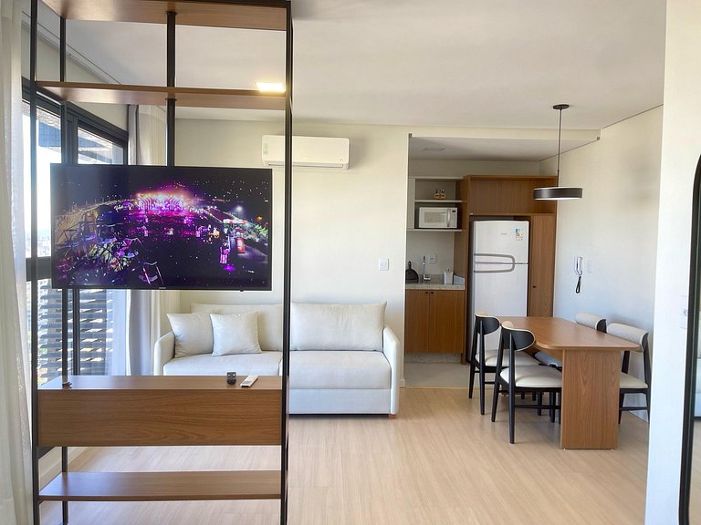 Estúdio com vista encantadora!