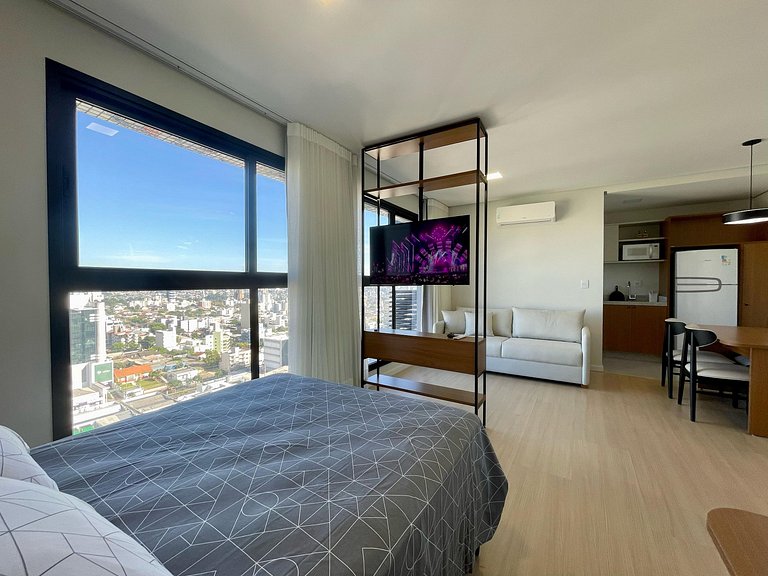 Estúdio com vista encantadora!