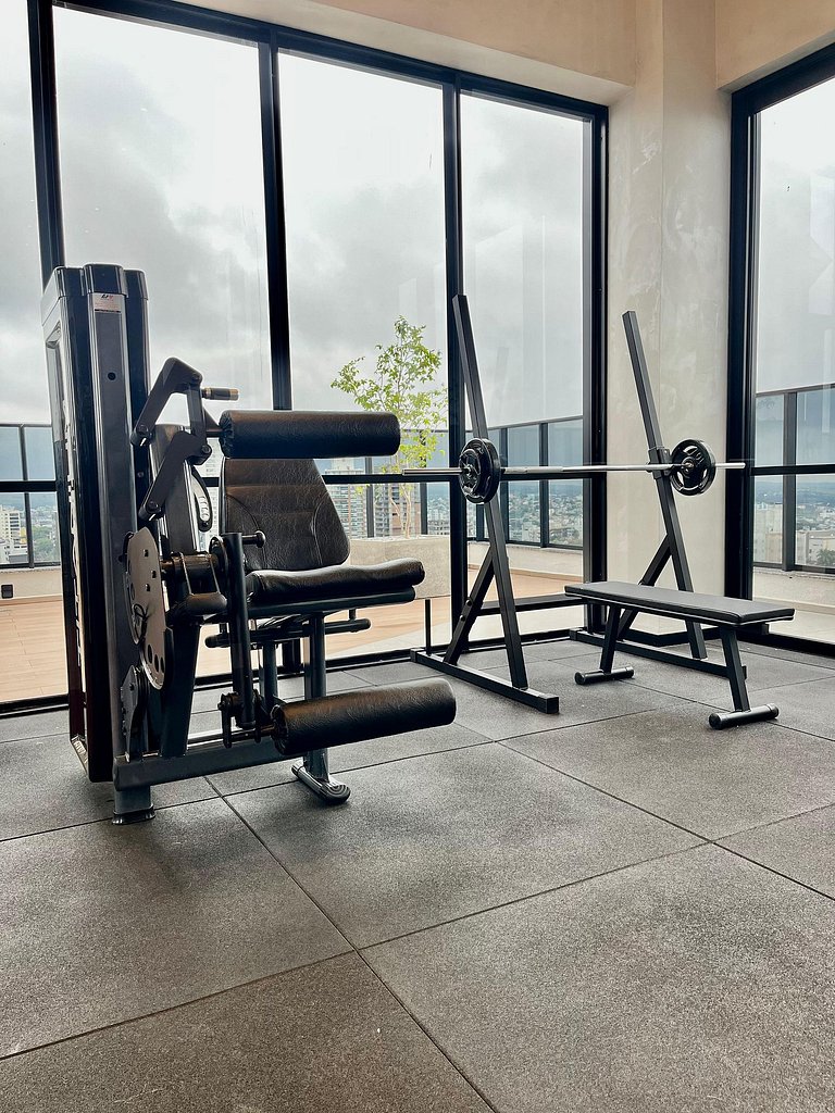 Studio Com Vista do Centro – Novo!