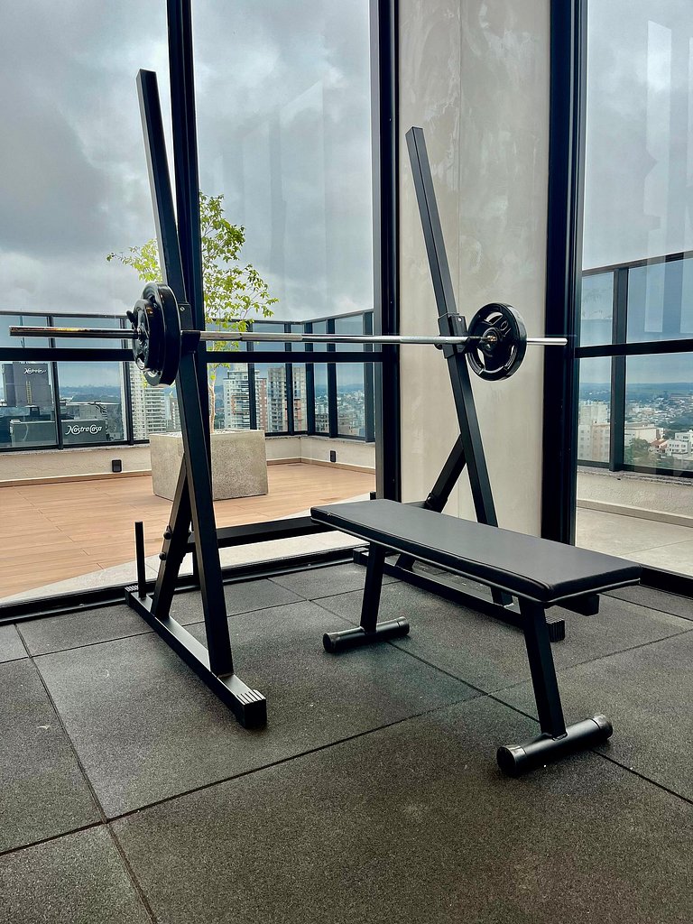 Studio Com Vista do Centro – Novo!