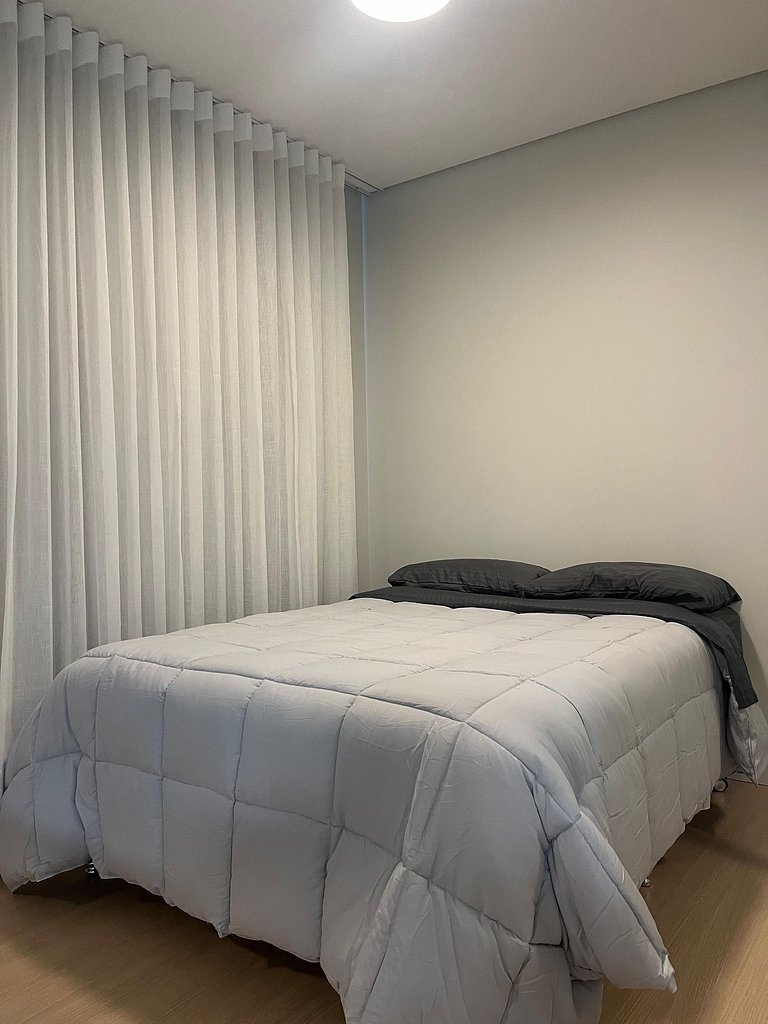 Studio no Centro de Chapecó, Vista para a Catedral