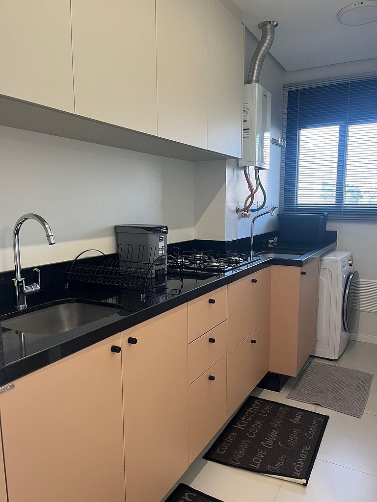 Studio no Centro de Chapecó, Vista para a Catedral