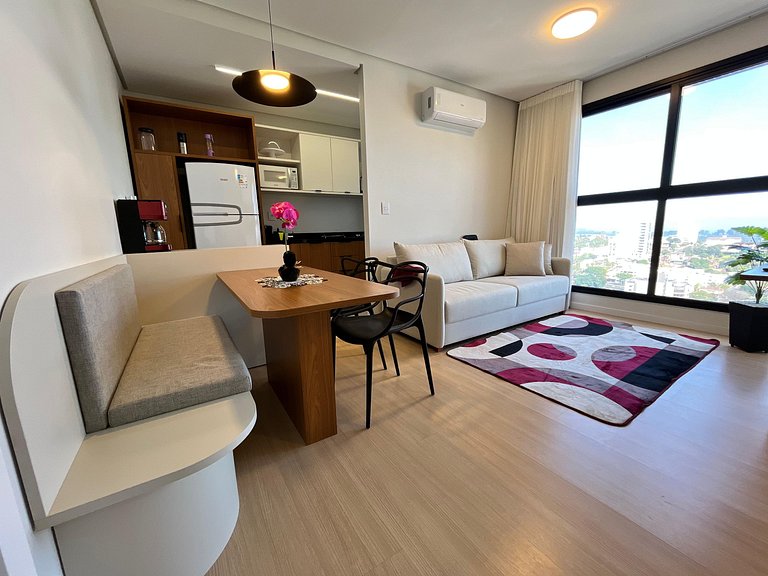 Studio Com Vista do Centro – Novo!