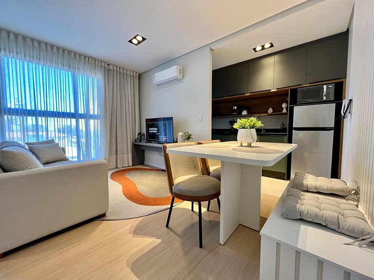 Studio no Centro Vista para a Catedral - Sem vaga