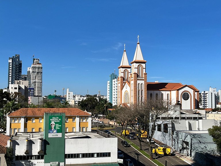 Studio no Centro Vista para a Catedral - Sem vaga