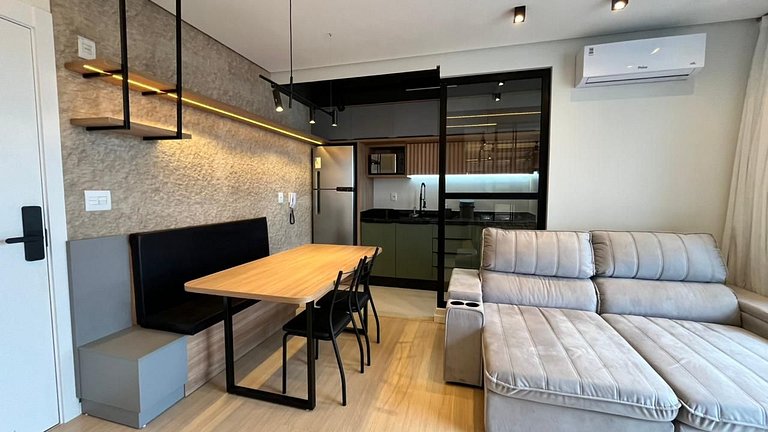 Studio Novo com Vista para a Catedral