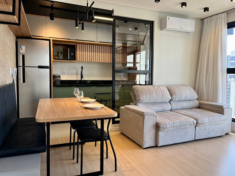 Studio Novo com Vista para a Catedral