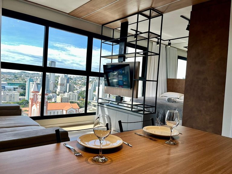 Studio Novo com Vista para a Catedral